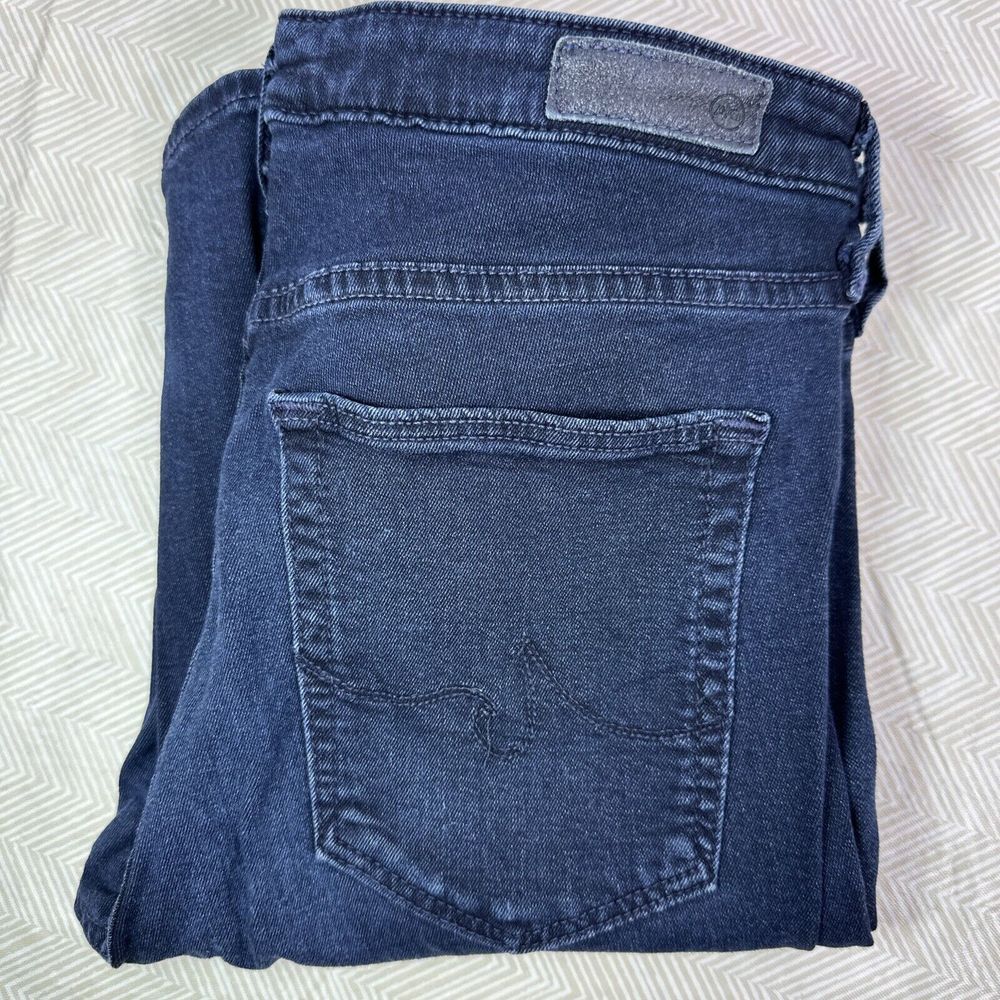 Adriano Goldschmied AG Jeans Women's 30R The Middi Mid-Rise Legging Denim USA